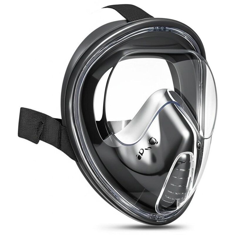 Adjustable Straps Full Face Snorkeling Mask Designed for Universal Users Providing Clear Vision and Comfortable Fit During Snorkeling Activities