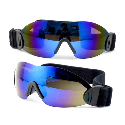 Mit Fallschirm abspringende Antistaubdichte Pferdejockey-Goggles Skydiving Safety-UVgläser